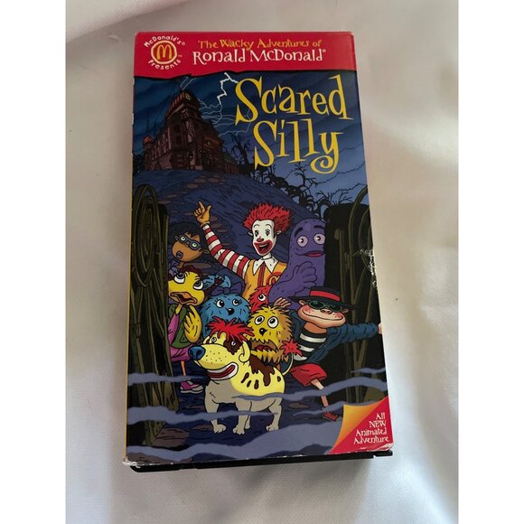 The Wacky Adventures Of Ronald McDonald: Scared Silly VHS Tape - Picture 1 of 6